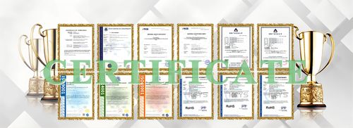 最新の会社の事例について 航空巨人の証明書