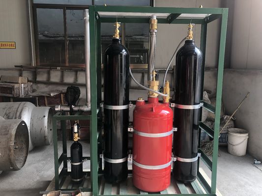 質  90Ltr 120Ltr 245Ltr Piston Flow Type Clean Agent Fire Suppression System FM200 工場