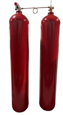 質  Electrically Non-Conductive CO2 Fire System 1448mm CO2 Gas Bottle In Power Room 工場