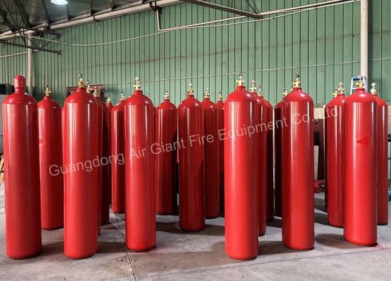 質  150-300 Bar Inert Gas Fire Suppression System Cylinder Manufacturer 工場
