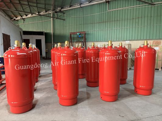 質  Cylinder For Environment-Friendly FM200 Fire Suppression System Museum 工場