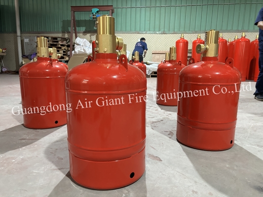 質  Cylinder For FM200 Fire Extinguishing System Without Pollution For Library 工場