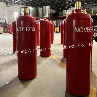 質  Novec 1230 Gas Cylinder 4.2MPa for Telecom Fire Suppression 工場