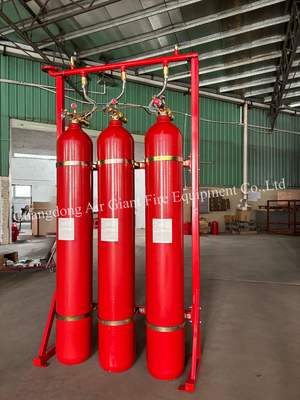 質  IG55 Argonite Fire Suppression System With 20MPa/30MPa Pressure 工場
