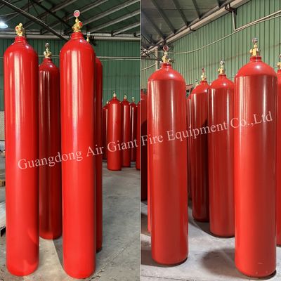 質  Argonite IG55 Clean Agent Suppression System Cylinder For Industrial 工場