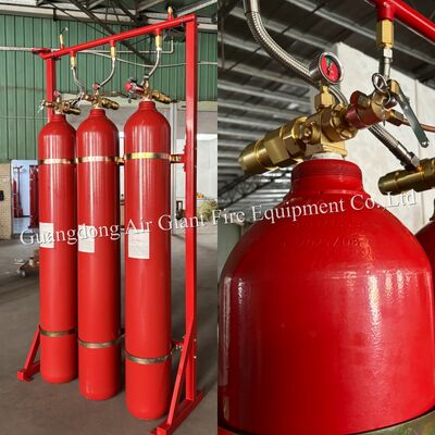 質  Inert Gas IG55 Fire Suppression Systems Are Safe For People And Sensitive Equipment 工場