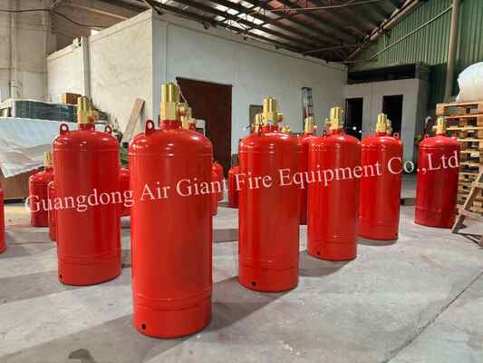 質  FM200 Fire Suppression System Cylinder Without Residue For Library 工場