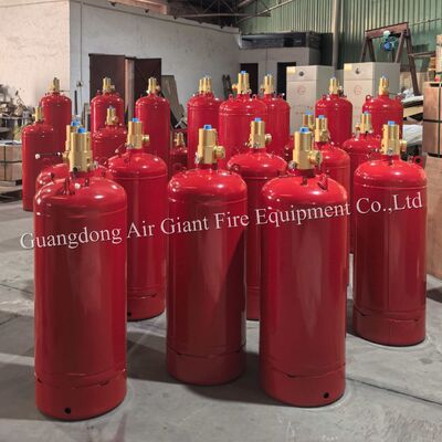 質  Automatic FM200 Fire Extinguishing System Cylinder Without Residue For Server Room 工場