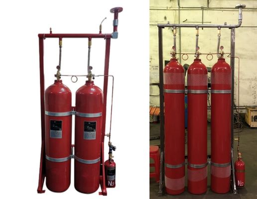 80Ltr IG541の不活性ガスの消火システム噴霧の時間120s