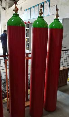 50%窒素50%のアルゴンのInergen IG 541シリンダー電気自動