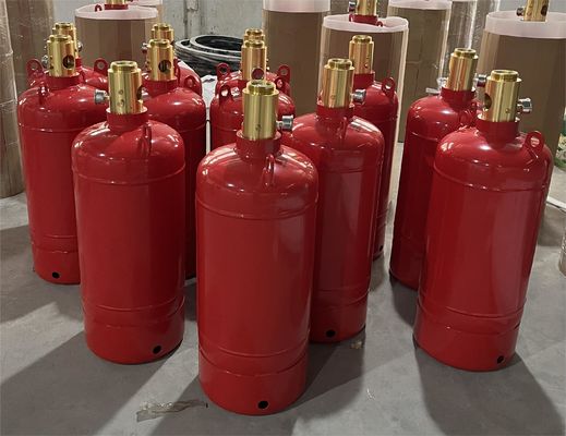 CNAS FM200窒素シリンダーはデータ センタの防火を