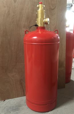 サーバー部屋の消火器システムFM 200シリンダー内部Dia 300mm