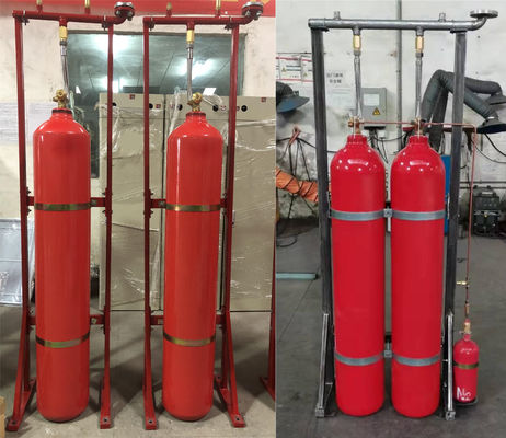 70リットルの自動固定二酸化炭素の消火器システム1448mm