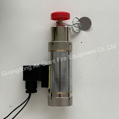 シリンダーに設置された電磁電源アクチュエータ 不腐食性HFC-227ea FM200 防火