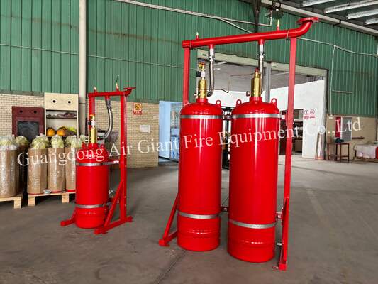 汚染なしのFM200ガスシステム UPSルーム