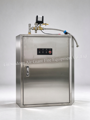 Dedicated Induction Kit Kitchen Fire Suppression System with 12L Reagent Capacity and Nitrogen Driven Kitchen Hood Fire Suppression System